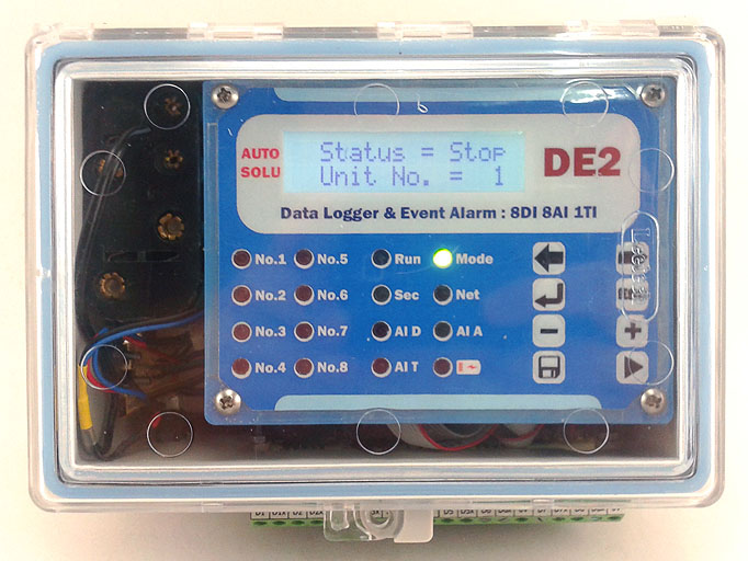 DE2 Data Logger & Event Alarm